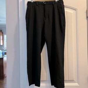 George 32x30 dress pants black
